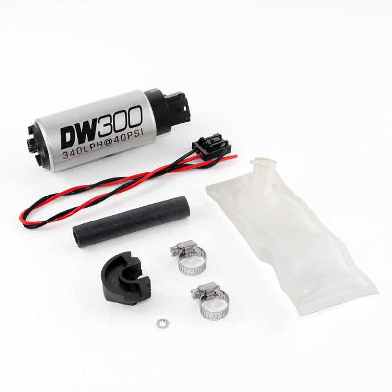 DeatschWerks 94+ Nissan 240sx/Silvia S14/S15 DW300 340 LPH In-Tank Fuel Pump w/ Install Kit DeatschWerks 94+ Nissan 240sx/Silvia S14/S15 DW300 340 LPH In-Tank Fuel Pump w/ Install Kit