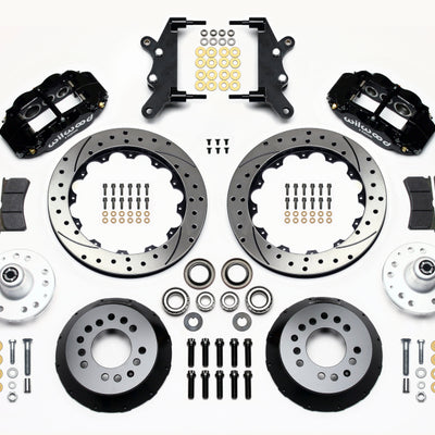 Wilwood Narrow Superlite 6R Front Hub Kit 12.88in Drilled 60-68 Ford / Mercury Full Size / Galaxie