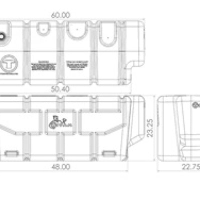 Titan Fuel Tanks Universal 100 Gallon In-Bed Trasnfer Tank