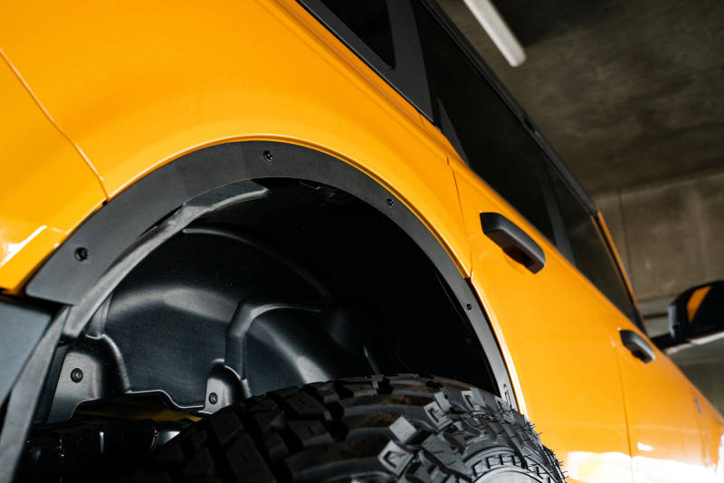 DV8 Offroad 21-22 Ford Bronco Fender Flare Deletes Set of 4 Front & Rear DV8 Offroad 21-22 Ford Bronco Fender Flare Deletes Set of 4 Front & Rear