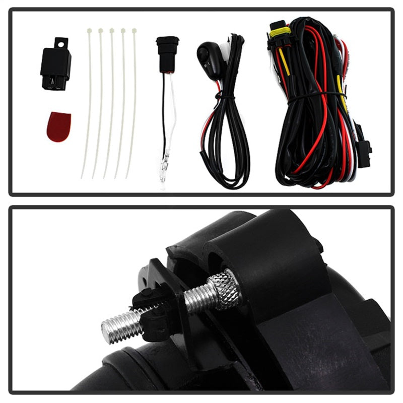 Spyder GMC Acadia 2013-2015 OEM Fog Light W/Universal Switch- Clear FL-GAC2013-C Spyder GMC Acadia 2013-2015 OEM Fog Light W/Universal Switch- Clear FL-GAC2013-C