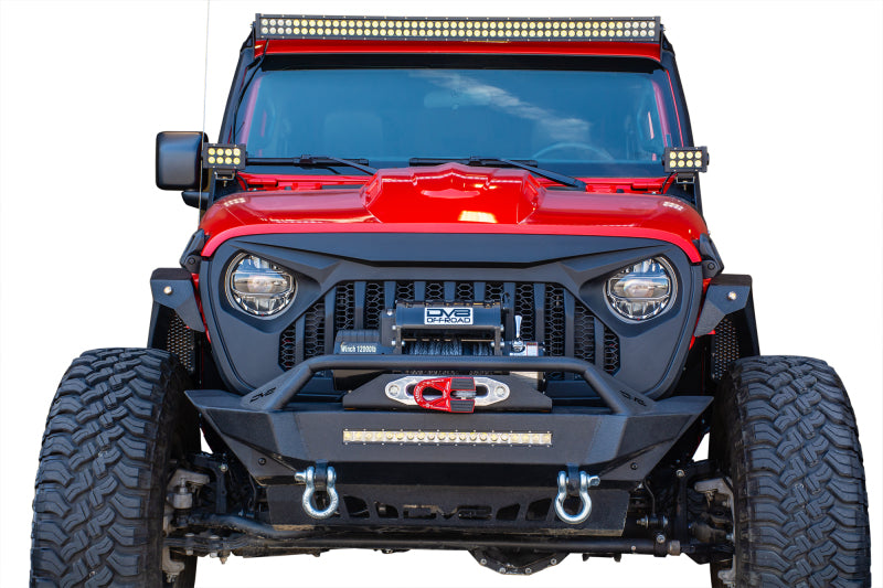 DV8 Offroad 2018+ Jeep JL/ Gladiator Angry Grill DV8 Offroad 2018+ Jeep JL/ Gladiator Angry Grill
