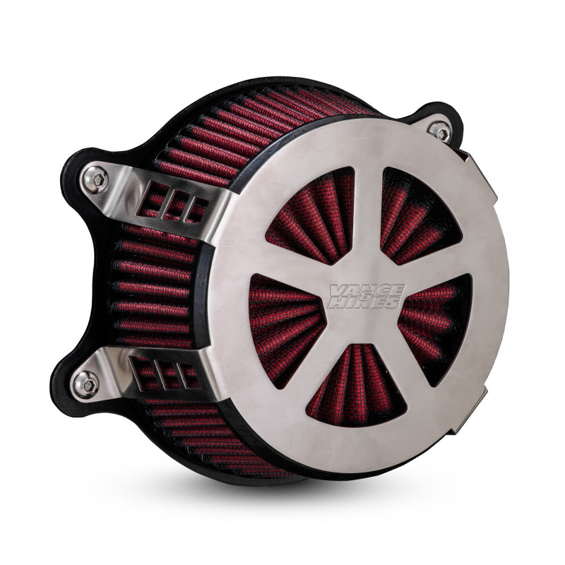 Vance & Hines HD Mutlifit Radiant V Intake Kit Brshd Vance & Hines HD Mutlifit Radiant V Intake Kit Brshd