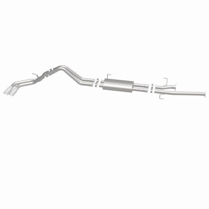 MagnaFlow 14 Toyota Tundra V8 4.6L/5.7L Stainless C/b Exhaust Dual same side pass. rear tire MagnaFlow 14 Toyota Tundra V8 4.6L/5.7L Stainless C/b Exhaust Dual same side pass. rear tire