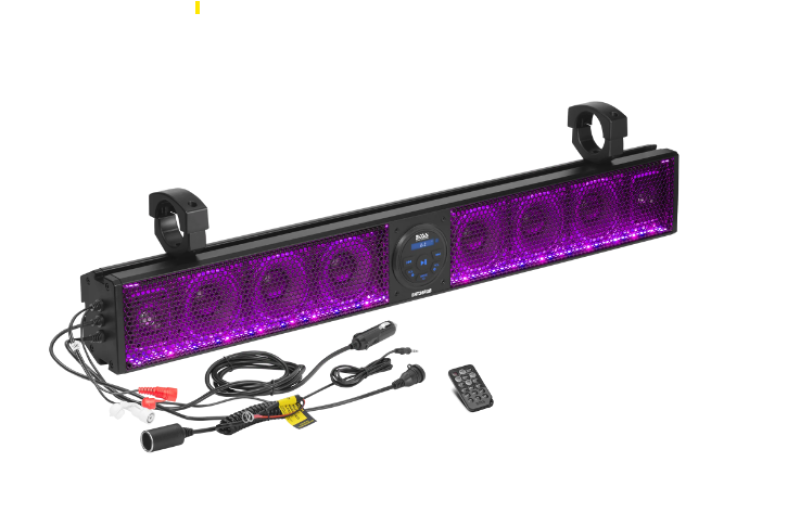 Boss Audio Systems ATV UTV 36in Sound Bar System w/ RGB Illumination Boss Audio Systems ATV UTV 36in Sound Bar System w/ RGB Illumination