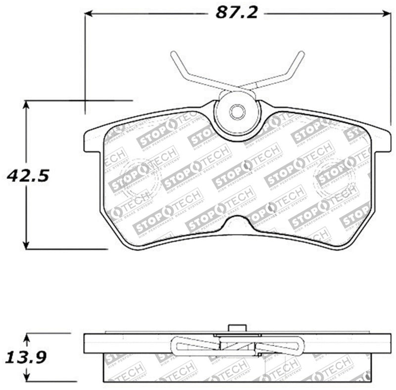 StopTech Street Touring Brake Pads StopTech Street Touring Brake Pads