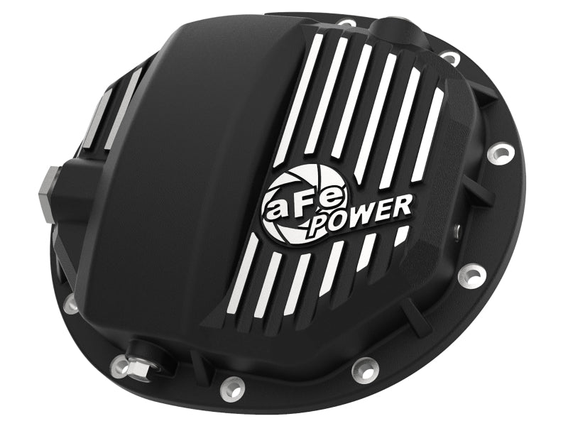 aFe Power Pro Series AAM 9.5/9.76 Rear Diff Cover Black w/Mach Fins 14-19 GM Silverado/Sierra 1500 aFe Power Pro Series AAM 9.5/9.76 Rear Diff Cover Black w/Mach Fins 14-19 GM Silverado/Sierra 1500
