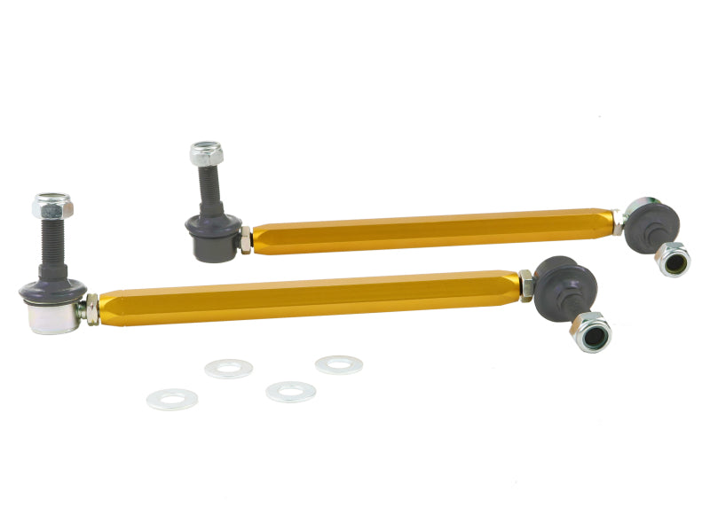 Whiteline Universal Sway Bar - Link Assembly Heavy Duty Adjustable Steel Ball Whiteline Universal Sway Bar - Link Assembly Heavy Duty Adjustable Steel Ball