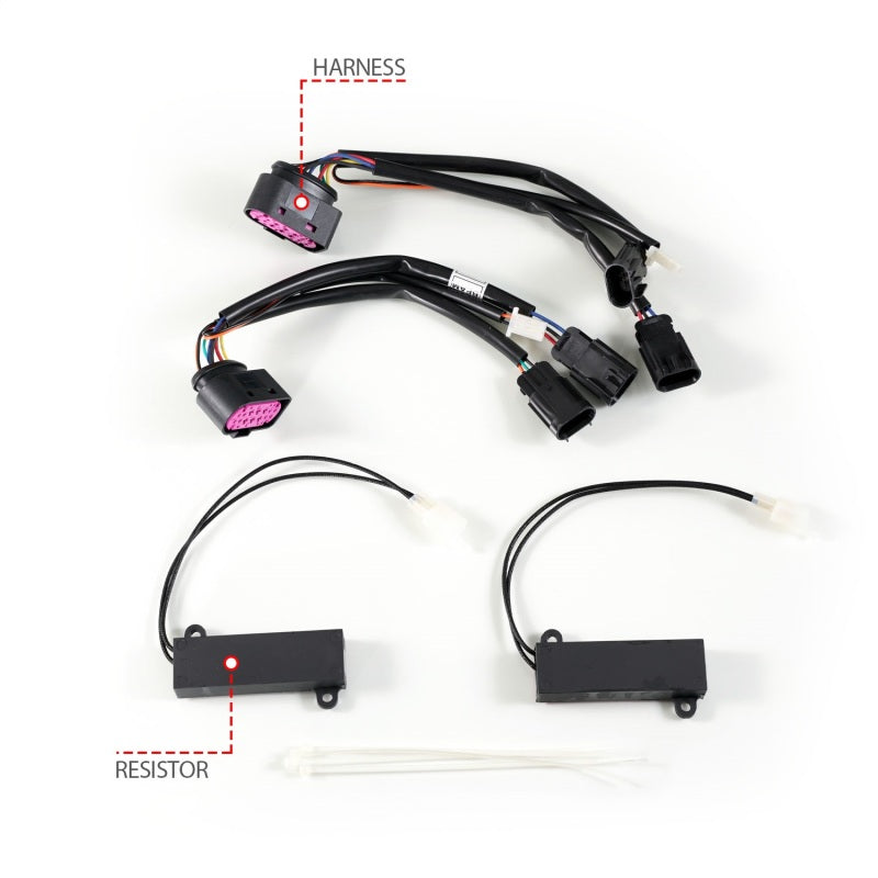 ANZO 09-18 Dodge Ram 1500/2500/3500 Full LED Proj Headlights w/Switchback Light Bar - Black ANZO 09-18 Dodge Ram 1500/2500/3500 Full LED Proj Headlights w/Switchback Light Bar - Black