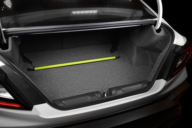 PERRIN 22-25 Subaru WRX Rear Shock Tower Brace - Neon Yellow PERRIN 22-25 Subaru WRX Rear Shock Tower Brace - Neon Yellow