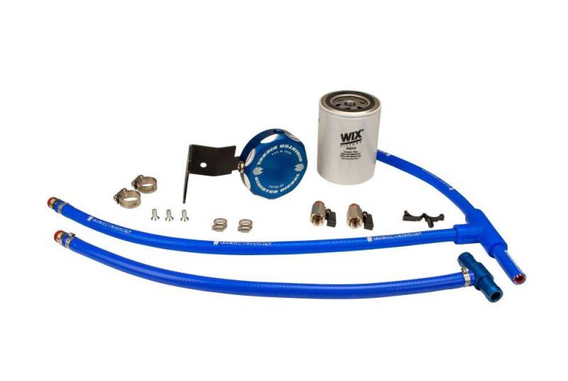 Sinister Diesel 03-07 Ford Powerstroke 6.0L w/ Wix (Round) Coolant Filtration System Sinister Diesel 03-07 Ford Powerstroke 6.0L w/ Wix (Round) Coolant Filtration System
