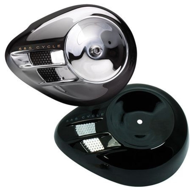 S&S Cycle Air Stream Air Cleaner Cover for all Stealth Applications - Gloss Black S&S Cycle Air Stream Air Cleaner Cover for all Stealth Applications - Gloss Black