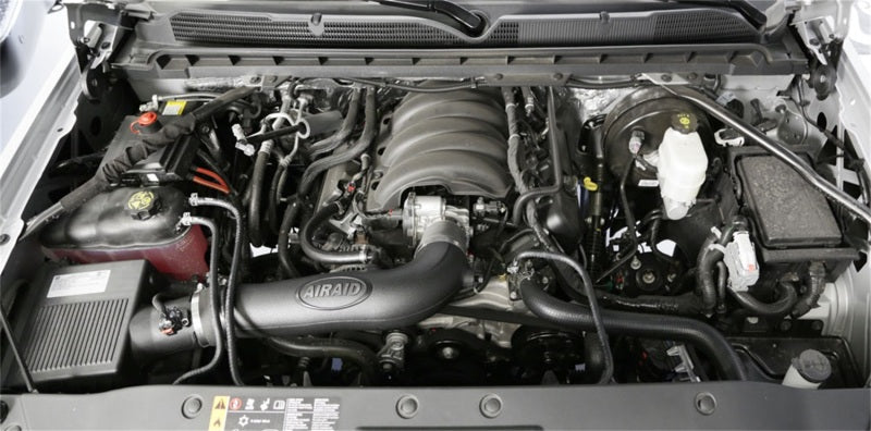 Airaid 17-18 Chevrolet Silverado / GMC Sierra V6-4.3L F/I Airaid Jr Intake Kit - Oiled / Red Media Airaid 17-18 Chevrolet Silverado / GMC Sierra V6-4.3L F/I Airaid Jr Intake Kit - Oiled / Red Media