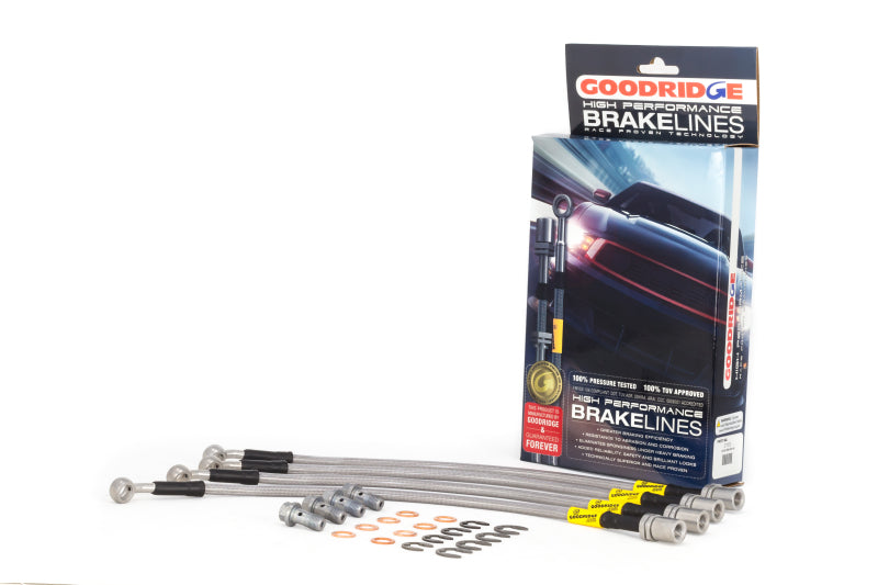 Goodridge 01-05 Lexus IS300 Stainless Steel Brake Line Kit Goodridge 01-05 Lexus IS300 Stainless Steel Brake Line Kit