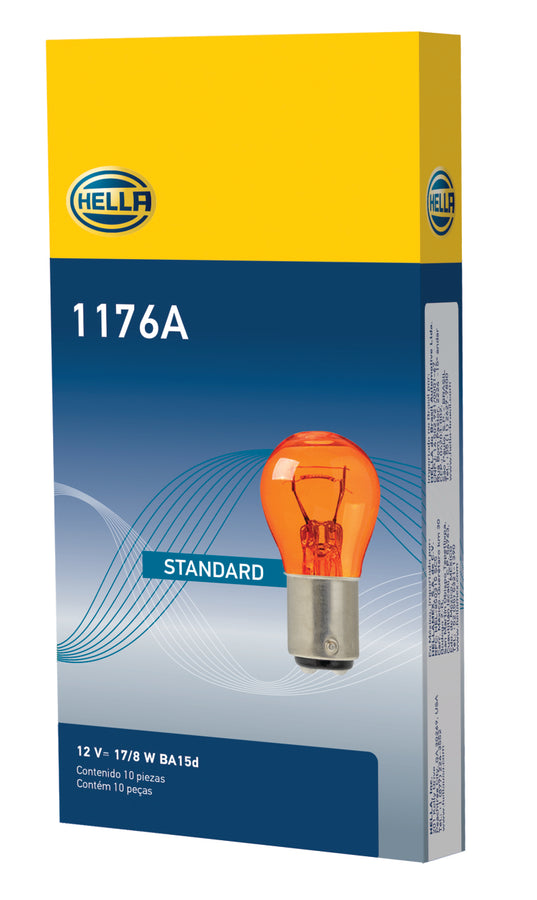 Hella BULB 1176A 12V 16/8W BA15d S8 - Min Qty 10 (211656701) Hella BULB 1176A 12V 16/8W BA15d S8 - Min Qty 10 (211656701)