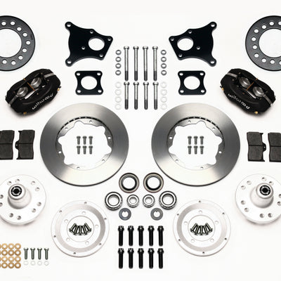 Wilwood Forged Dynalite Front Kit 11.00in AMC 71-76 OE Disc w/o Bendix Brakes