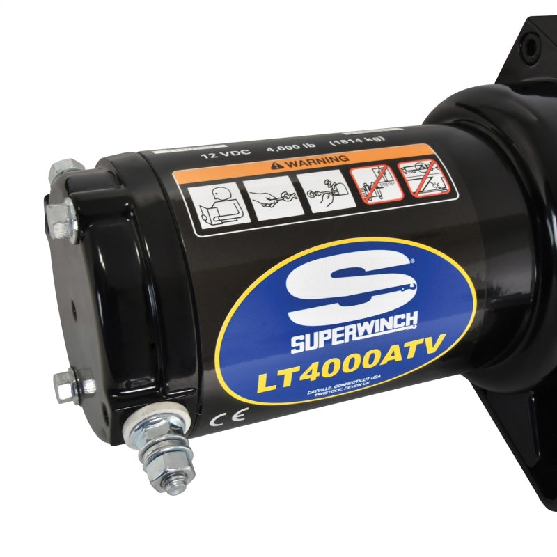 Superwinch 4000 LBS 12V DC 3/16in x 50ft Synthetic Rope LT4000 Winch Superwinch 4000 LBS 12V DC 3/16in x 50ft Synthetic Rope LT4000 Winch