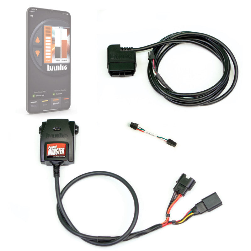 Banks Power Pedal Monster Kit (Stand-Alone) - Molex MX64 - 6 Way - Use w/Phone Banks Power Pedal Monster Kit (Stand-Alone) - Molex MX64 - 6 Way - Use w/Phone