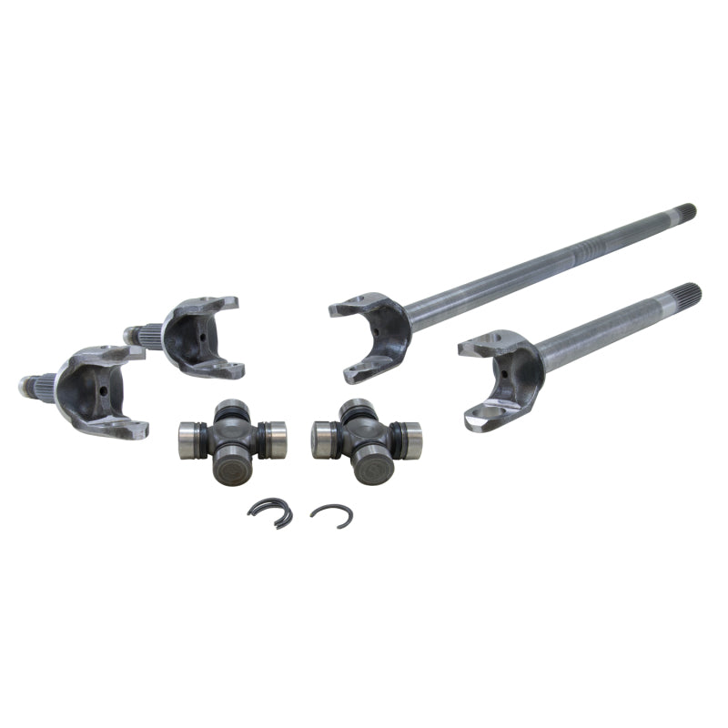 Yukon Gear Front 4340 Chromoly Axle Kit For Jeep JK non-Rubicon Dana 30 Front w/1350 (7166) Joints Yukon Gear Front 4340 Chromoly Axle Kit For Jeep JK non-Rubicon Dana 30 Front w/1350 (7166) Joints