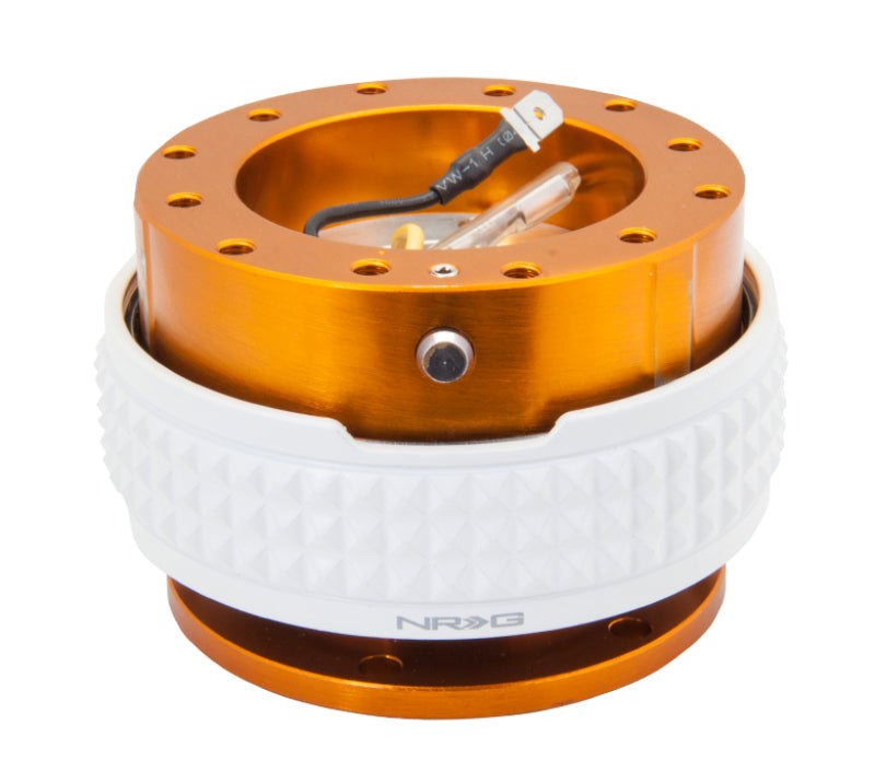 NRG Quick Release Kit - Pyramid Edition - Rose Gold Body / Glow In The Dark Pyramid Ring NRG Quick Release Kit - Pyramid Edition - Rose Gold Body / Glow In The Dark Pyramid Ring