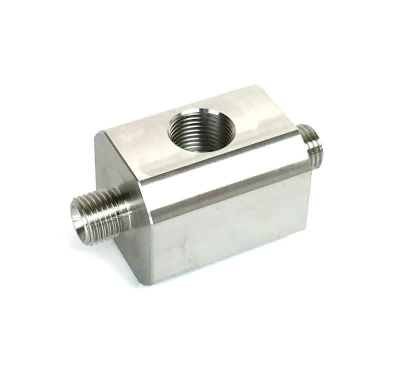 Fleece Performance Dodge 6.7L Cummins Dual Pump Junction Block w/ Rail Sensor Port (3.5mm ID) Fleece Performance Dodge 6.7L Cummins Dual Pump Junction Block w/ Rail Sensor Port (3.5mm ID)