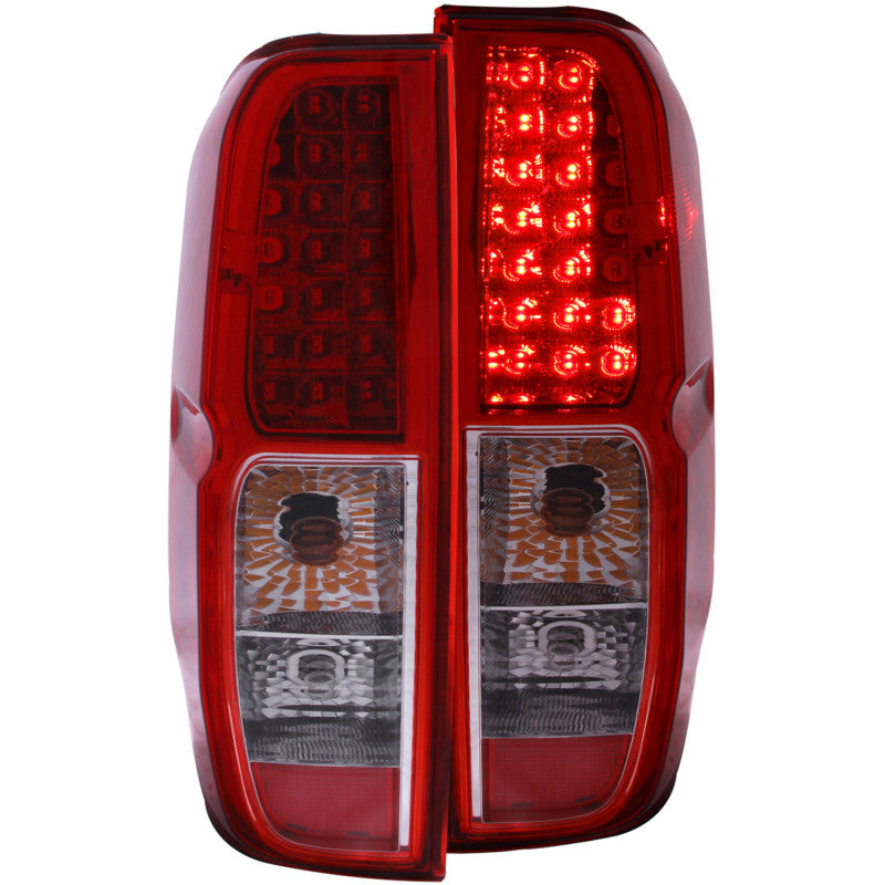 ANZO 2005-2008 Nissan Frontier LED Taillights Red/Clear ANZO 2005-2008 Nissan Frontier LED Taillights Red/Clear