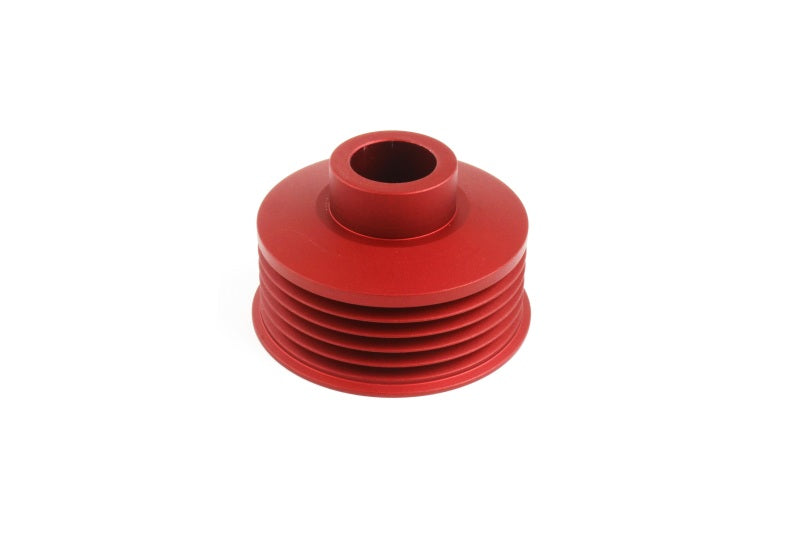 Perrin 07-21 Subaru WRX STI EJ Engines Alternator Pulley - Red Perrin 07-21 Subaru WRX STI EJ Engines Alternator Pulley - Red