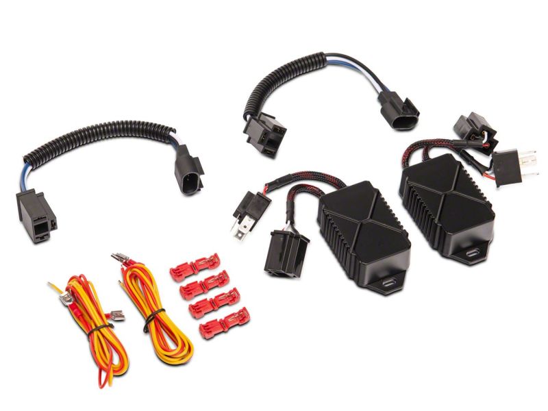 Raxiom 07-18 Jeep Wrangler JK Axial 7-In LED Headlights w/ DRL Turn Signals- Blk Housing (Clear) Raxiom 07-18 Jeep Wrangler JK Axial 7-In LED Headlights w/ DRL Turn Signals- Blk Housing (Clear)