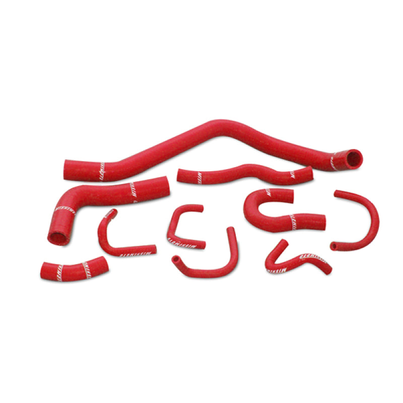 Mishimoto 88-91 Honda Civic Red Silicone Hose Kit Mishimoto 88-91 Honda Civic Red Silicone Hose Kit