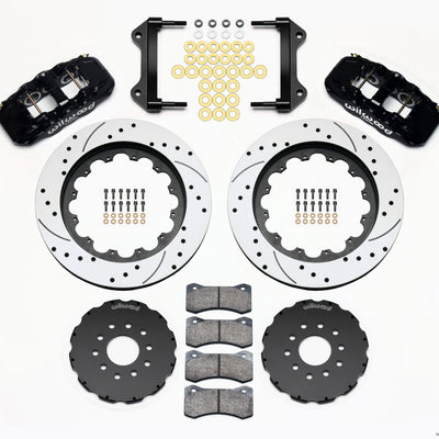 Wilwood AERO6 Front Hat Kit 15.00 Drilled 97-04 Corvette C5/Z06 05-13 C6