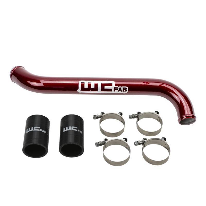 Wehrli 11-16 Chevrolet 6.6L LML Duramax Upper Coolant Pipe - Gloss White Wehrli 11-16 Chevrolet 6.6L LML Duramax Upper Coolant Pipe - Gloss White