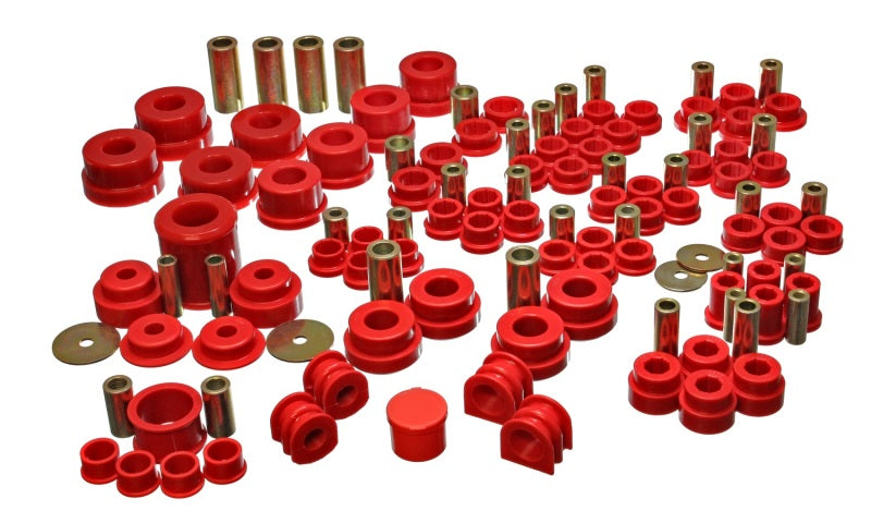 Energy Suspension 02-09 Nissan 350Z / 03-07 Infiniti G35 Coupe Red Hyper-Flex Master Bushing Set Energy Suspension 02-09 Nissan 350Z / 03-07 Infiniti G35 Coupe Red Hyper-Flex Master Bushing Set