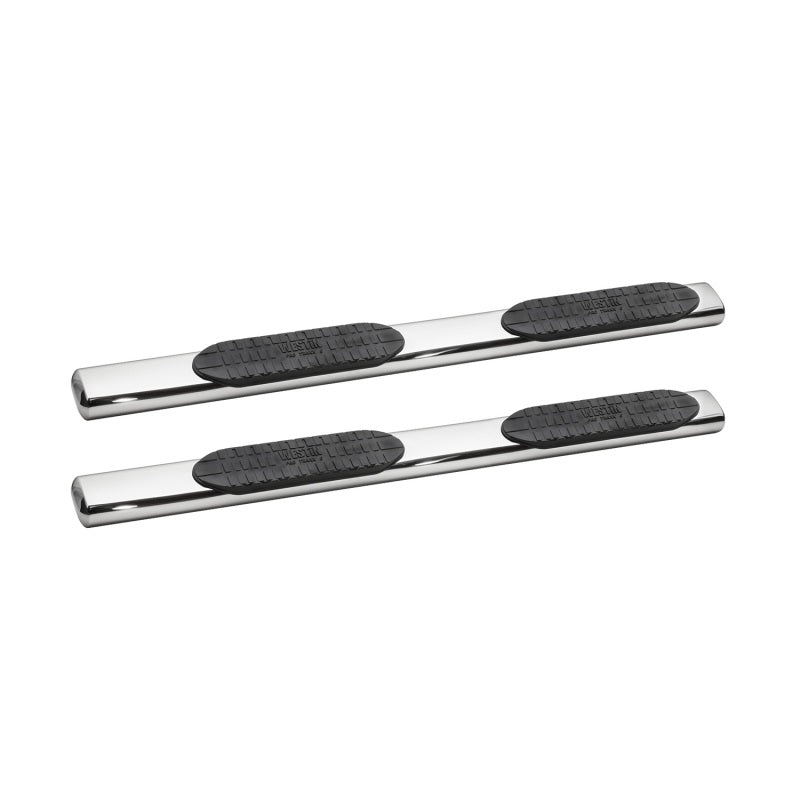 Westin 2007-2018 Toyota Tundra CrewMax PRO TRAXX 6 Oval Nerf Step Bars - SS Westin 2007-2018 Toyota Tundra CrewMax PRO TRAXX 6 Oval Nerf Step Bars - SS