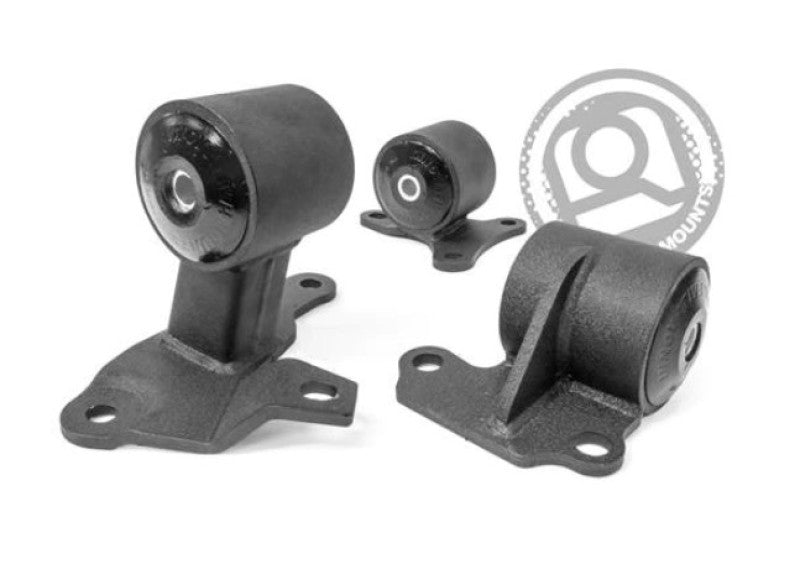 Innovative 94-97 Accord H-Series Black Steel Mounts 75A Bushings (Auto to Manual) Innovative 94-97 Accord H-Series Black Steel Mounts 75A Bushings (Auto to Manual)