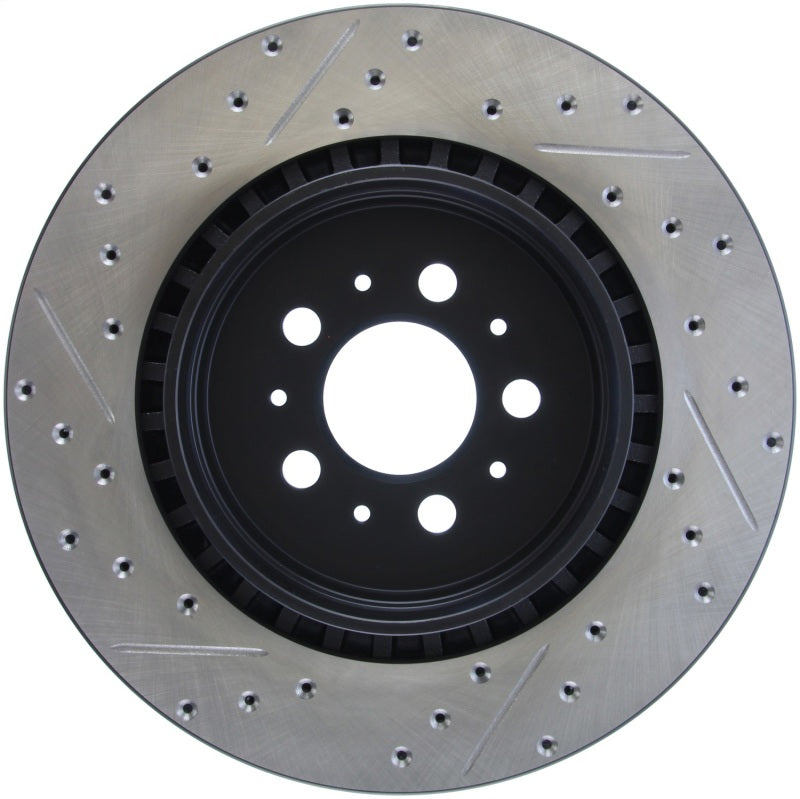 StopTech Slotted & Drilled Sport Brake Rotor StopTech Slotted & Drilled Sport Brake Rotor