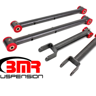 BMR 64-67 A-Body Non-Adj. Rear Suspension Kit - Black Hammertone