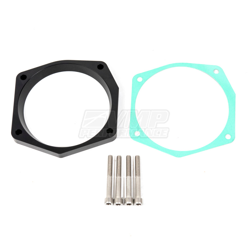 VMP Performance 105mm Throttle Body Adapter Plate Kit - Black Anodized VMP Performance 105mm Throttle Body Adapter Plate Kit - Black Anodized