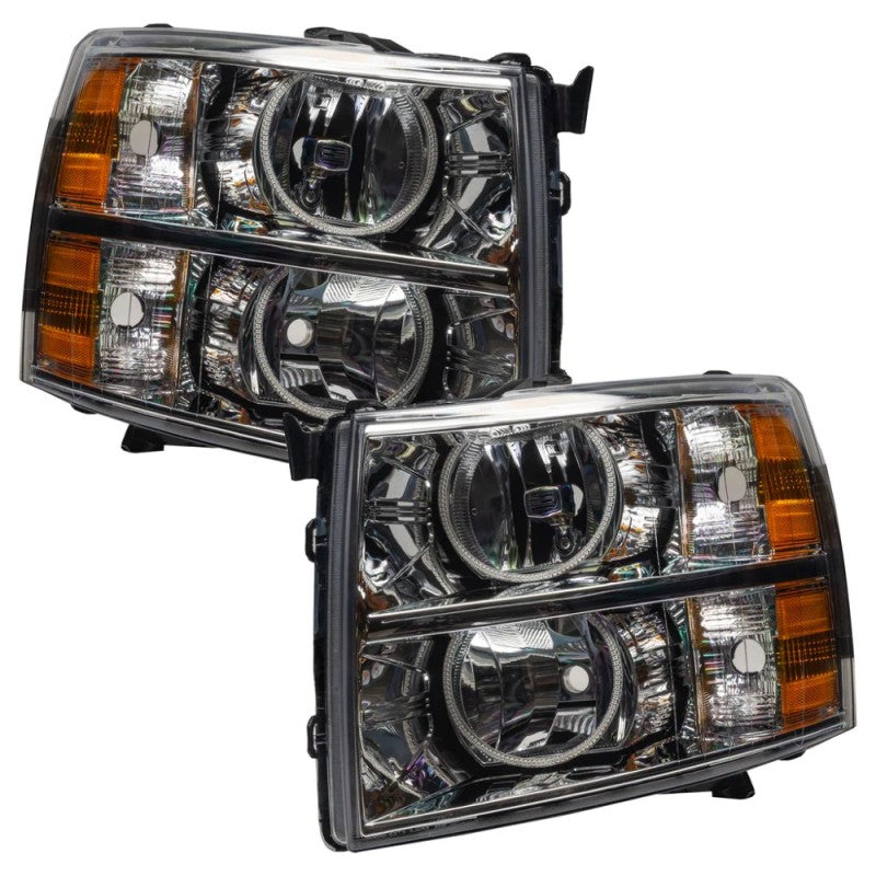 Oracle 07-13 Chevrolet Silverado SMD HL - Round Style - ColorSHIFT w/ BC1 Controller SEE WARRANTY Oracle 07-13 Chevrolet Silverado SMD HL - Round Style - ColorSHIFT w/ BC1 Controller SEE WARRANTY