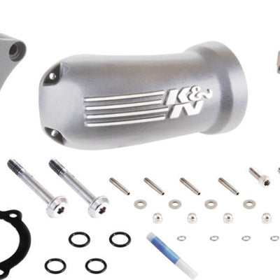 K&N 17-18 Harley-Davidson Touring Models Performance Air Intake System Silver