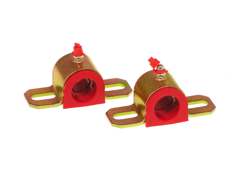 Prothane Universal Greasable Sway Bar Bushings - 23MM - Type A Bracket - Red Prothane Universal Greasable Sway Bar Bushings - 23MM - Type A Bracket - Red