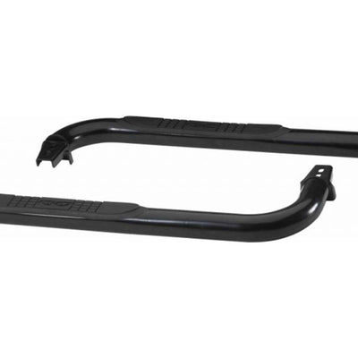 Rampage 1987-1995 Jeep Wrangler(YJ) 3 Inch Round Nerf Bar - Black