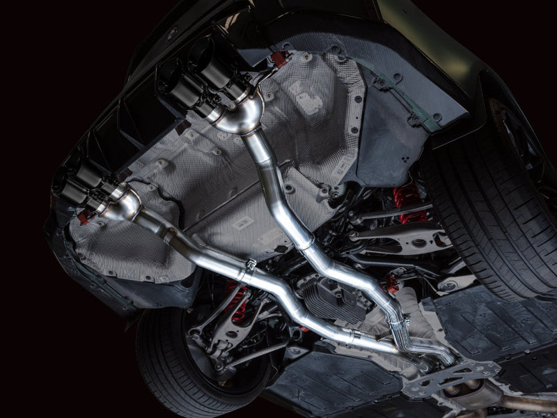 AWE Track Edition Catback Exhaust for BMW G8X M3/M4 - Diamond Black Tips AWE Track Edition Catback Exhaust for BMW G8X M3/M4 - Diamond Black Tips