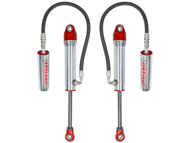 aFe 97-17 Nissan Patrol Sway-A-Way 2.5in Rear Shock Kit w/ Remote Reservoir for OE Ride Height aFe 97-17 Nissan Patrol Sway-A-Way 2.5in Rear Shock Kit w/ Remote Reservoir for OE Ride Height
