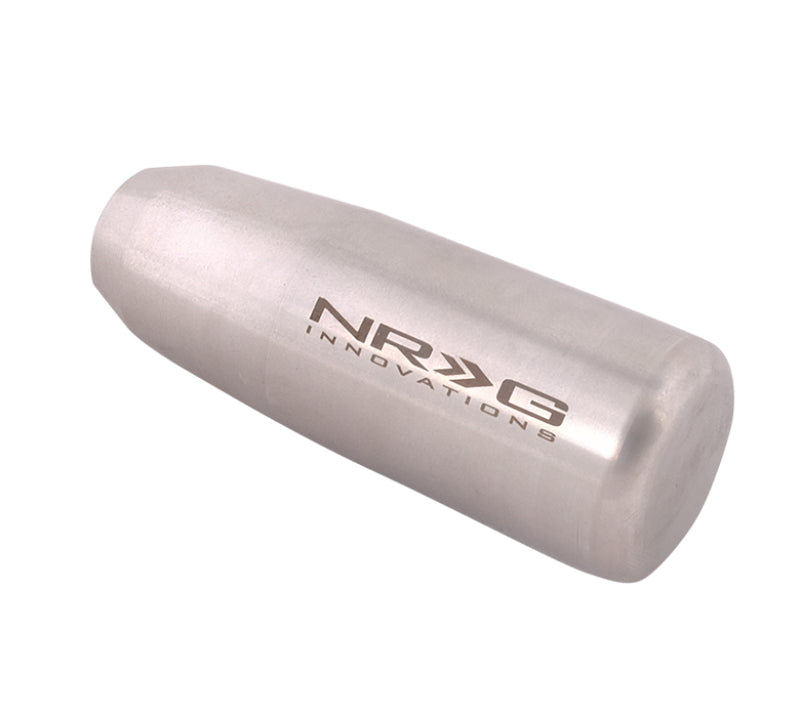 NRG Universal Short Shifter Knob - 3.5in. Length / Heavy Weight .85Lbs. - Silver NRG Universal Short Shifter Knob - 3.5in. Length / Heavy Weight .85Lbs. - Silver