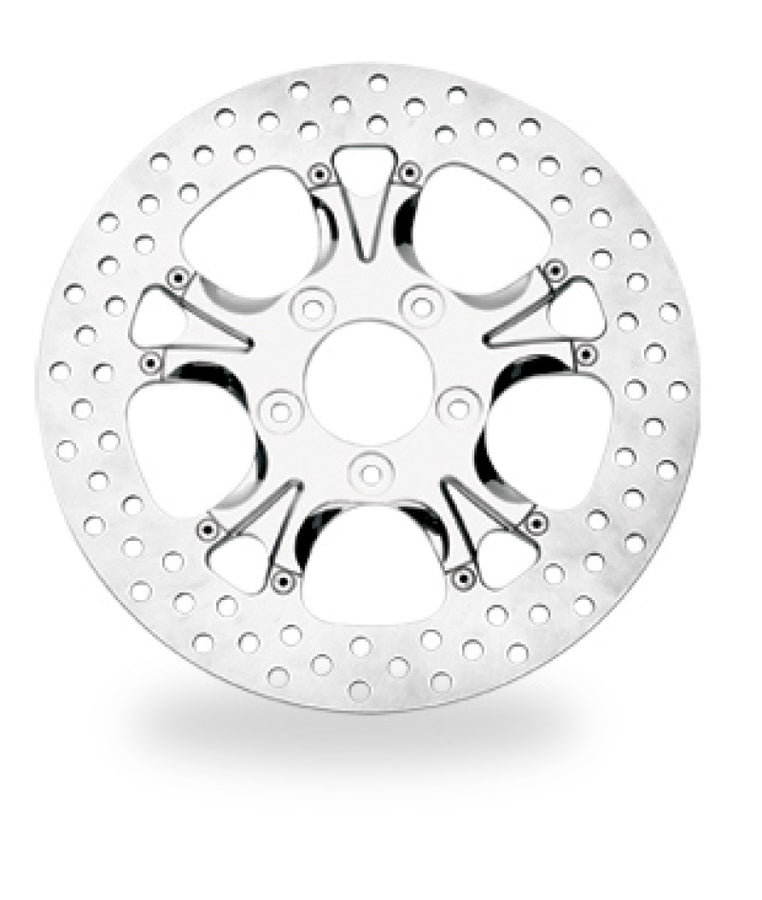 Performance Machine Disc/Carr 11.8in Gatlin Fr Lt - Chrome Performance Machine Disc/Carr 11.8in Gatlin Fr Lt - Chrome