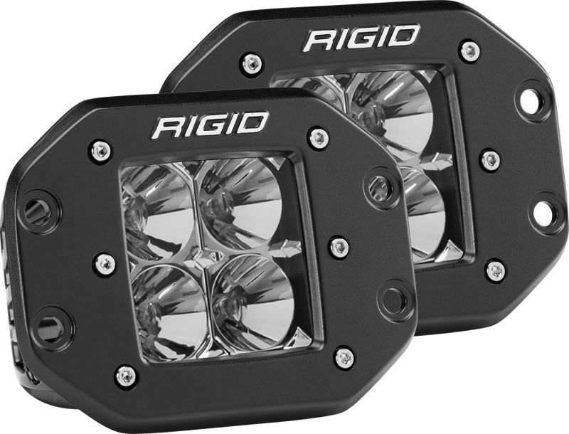 Rigid Industries Dually - Flush Mount - Flood - Set of 2 Rigid Industries Dually - Flush Mount - Flood - Set of 2