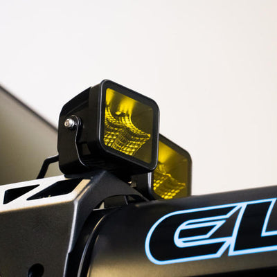 DV8 Offroad 3in Elite Series LED Amber Pod Light