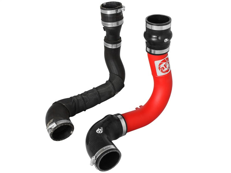 aFe BladeRunner 2.5in Red Intercooler Tube Cold Side 12-16 Ford Focus ST 2.0L (t) aFe BladeRunner 2.5in Red Intercooler Tube Cold Side 12-16 Ford Focus ST 2.0L (t)