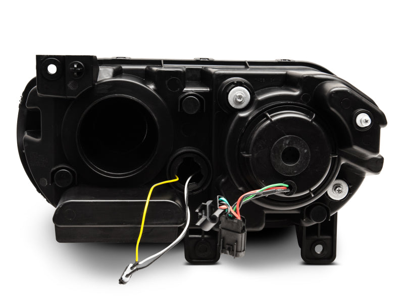 Raxiom 08-14 Dodge Challenger Halo Projctr Headlights w/Sequential Turn Signals-Blk Hsng(Clear Lens) Raxiom 08-14 Dodge Challenger Halo Projctr Headlights w/Sequential Turn Signals-Blk Hsng(Clear Lens)