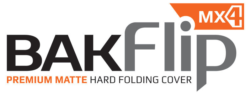 BAK 21-22 Ford F-150 (Incl. 2022 Lightning) BAKFlip MX4 5.7ft Bed Cover - Matte Finish BAK 21-22 Ford F-150 (Incl. 2022 Lightning) BAKFlip MX4 5.7ft Bed Cover - Matte Finish